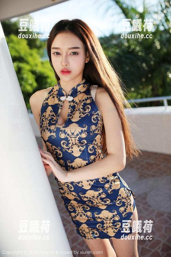 美媛馆 - 徐子琦Anna与豹纹的碰撞，这组写真我干脆叫做‘不小心变成了猎物’！