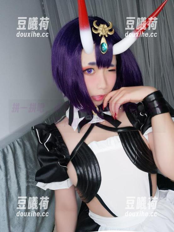 拼一拼吧，贞子蜜桃满感满画原图，为万圣节加点儿创意！